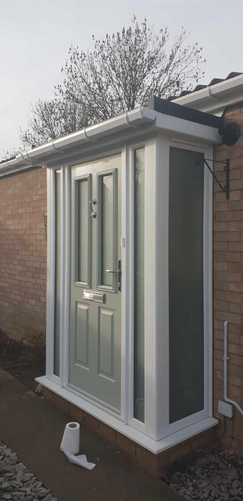 porch and composite door