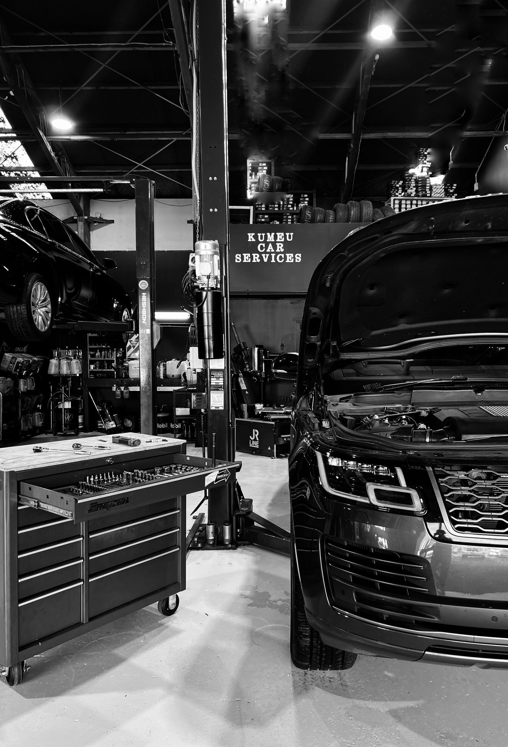 Kumeu Car Services workshop