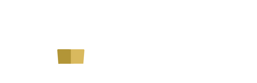Small yellow-brown rectangular box and the words Sedona Support in white on a transparent background