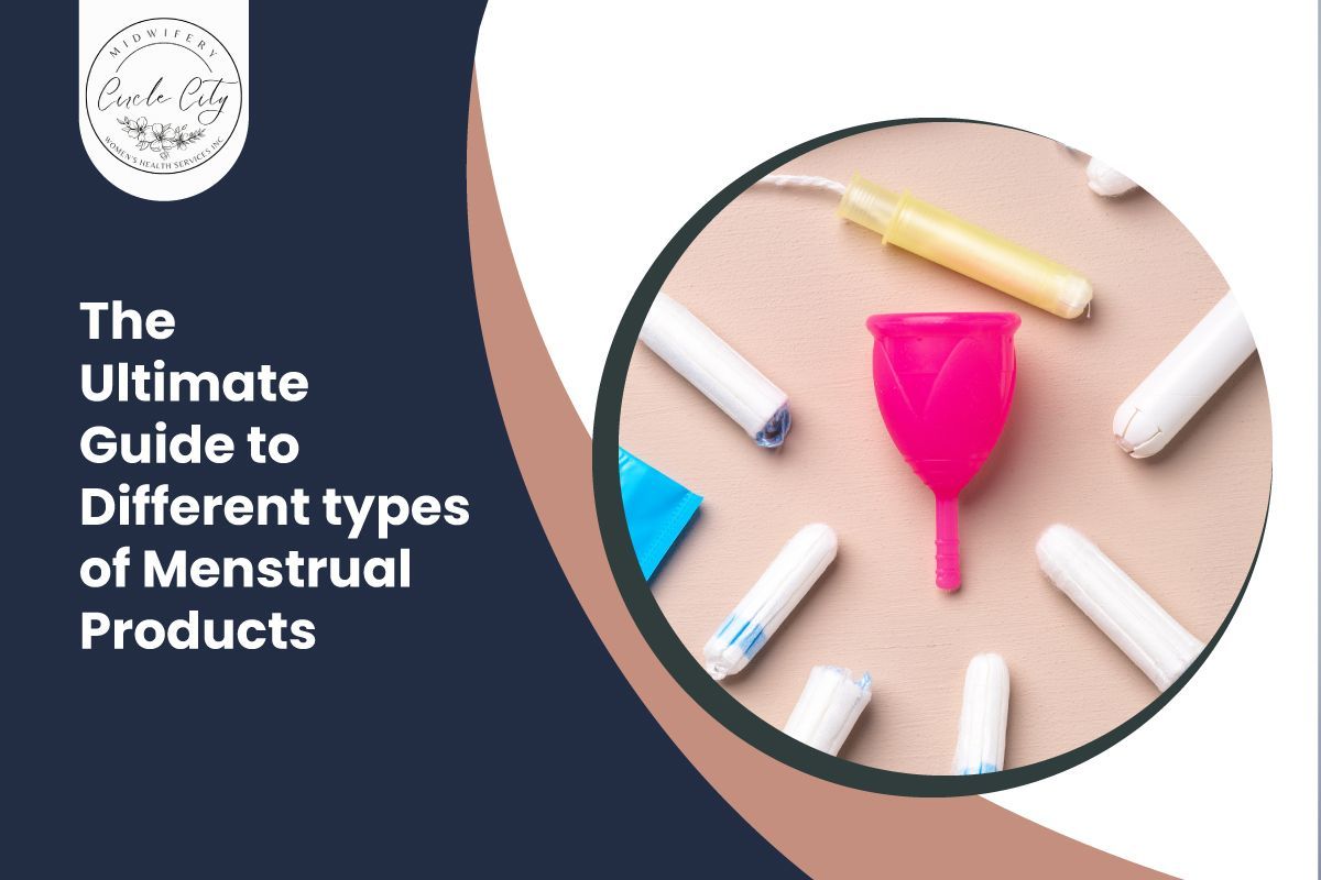 types of period products