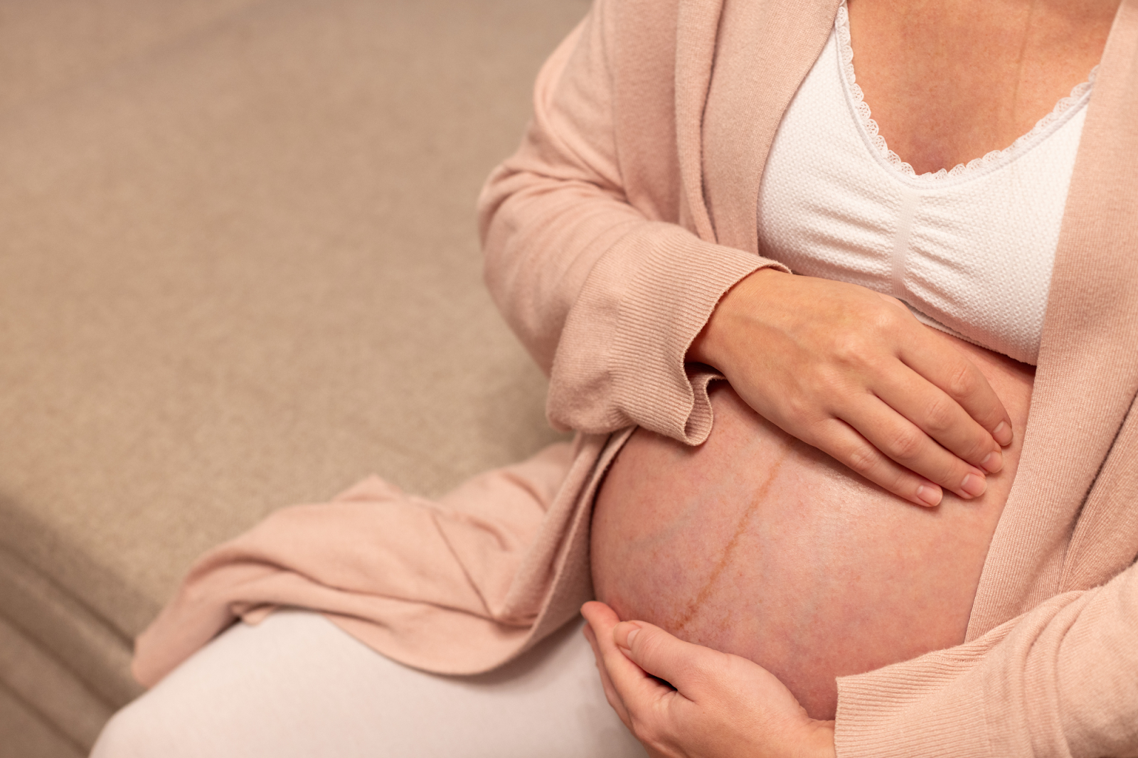 After a successful prenatal consultation in Corona, CA, a pregnant person navigates their pregnancy journey confidently.