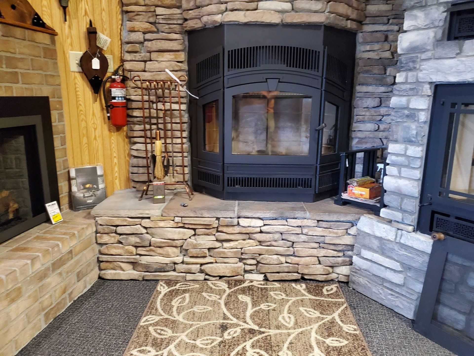 Various Stove & Fireplace Showroom Images