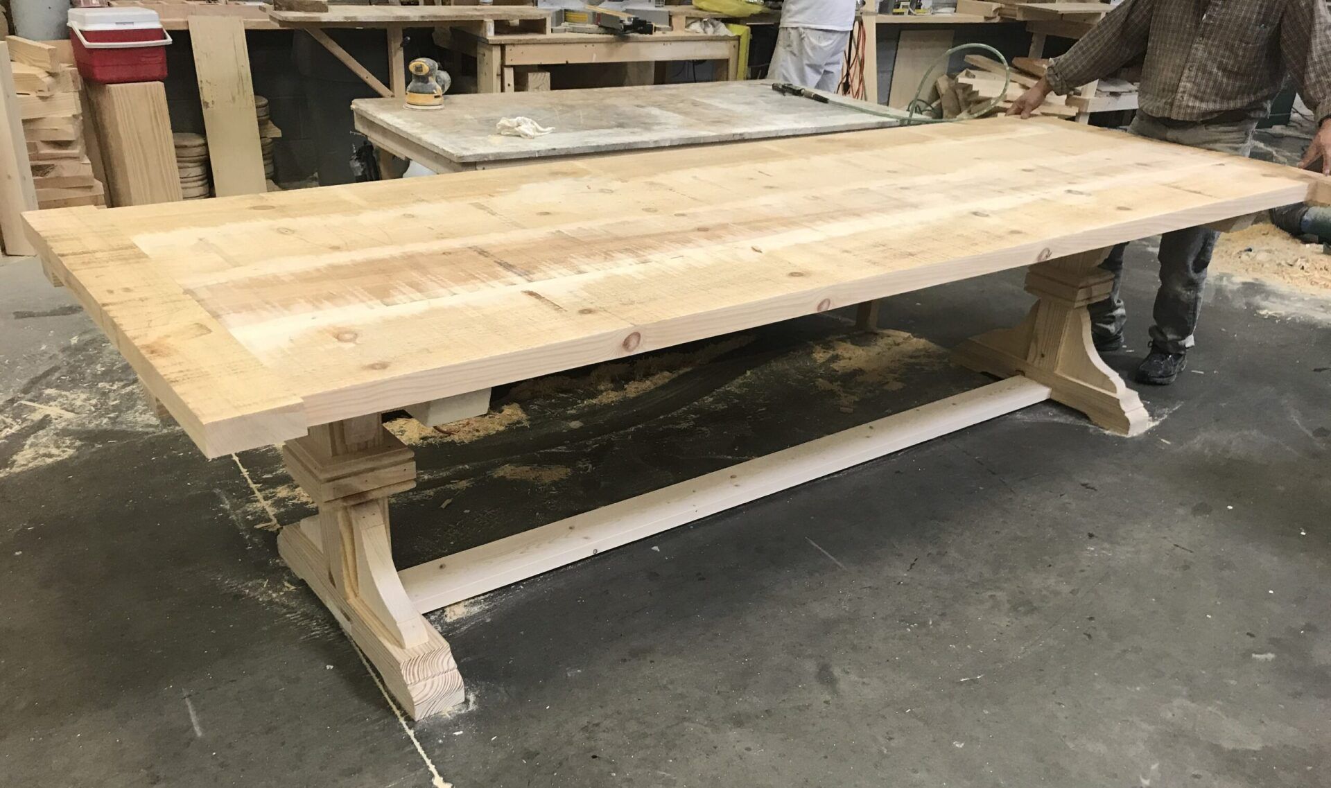 wooden table top