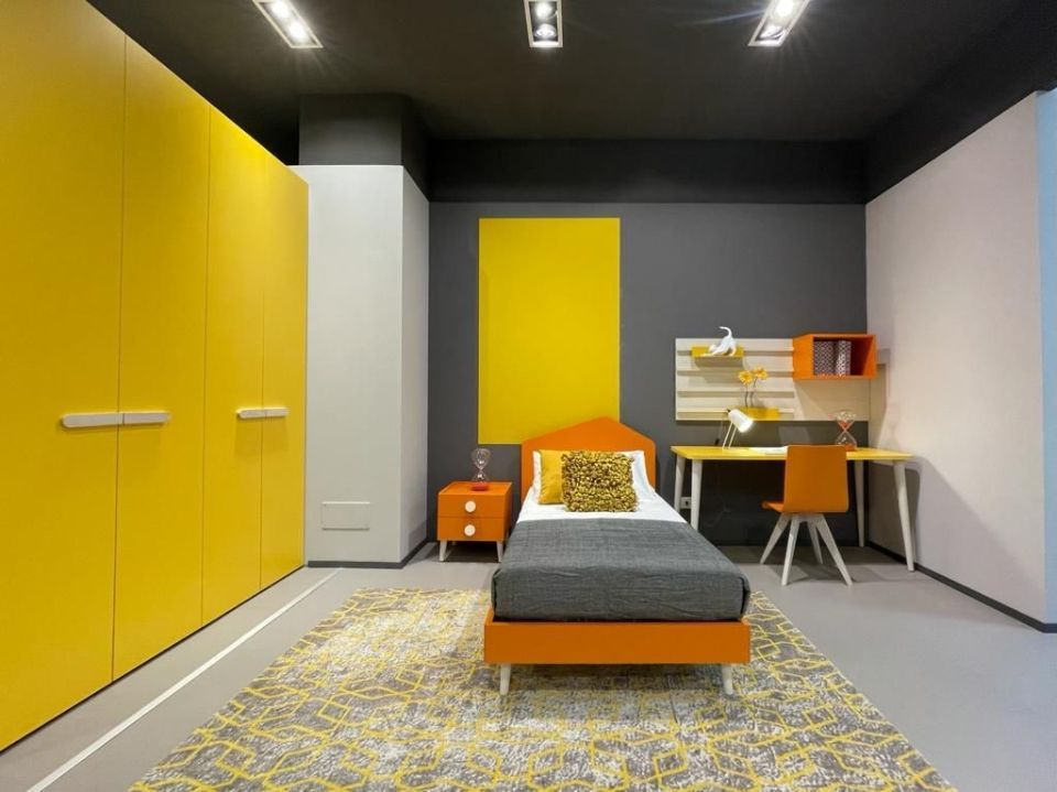 Camera bambini dai colori vivaci