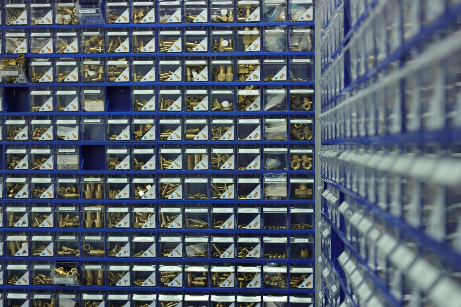Different Products Displayed In Racks In The Hydraulic Store — Coastal Hydraulics & Engineering Pty Ltd In Bungalow, QLD