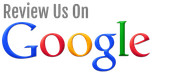 A google review button that says click here to view our reviews on google