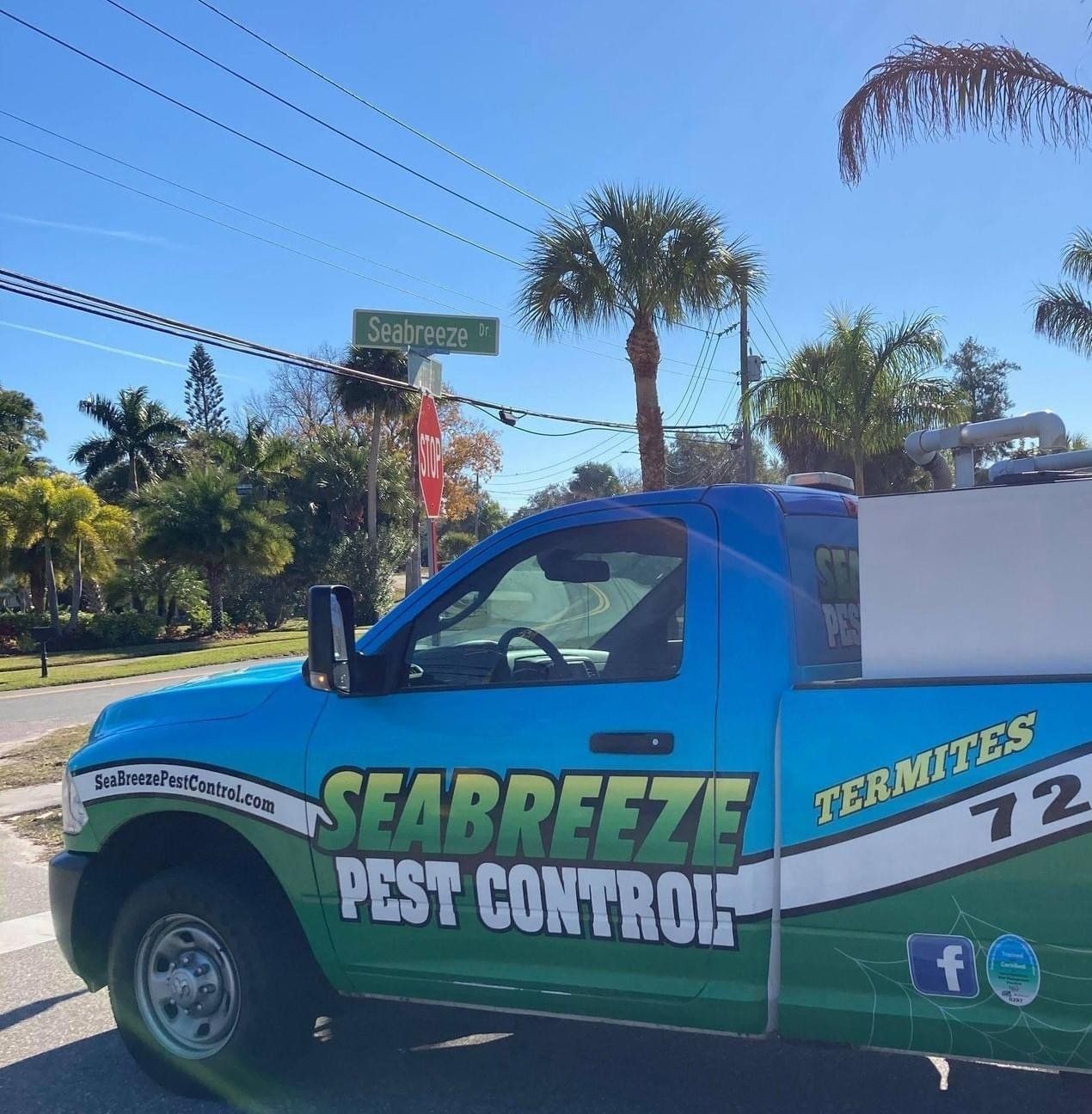 Seabreeze Pest Control Truck | Tarpon Springs, FL | Seabreeze Pest Control