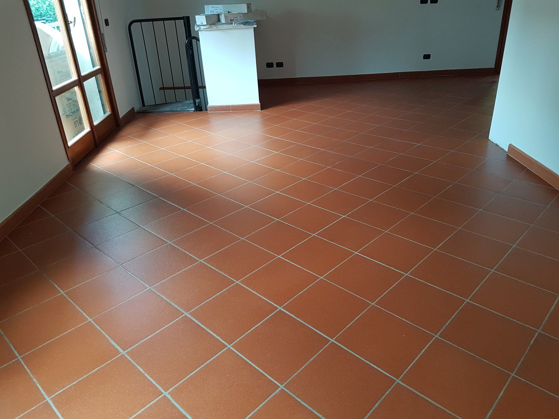 pavimento dopo trattamento antimacchia