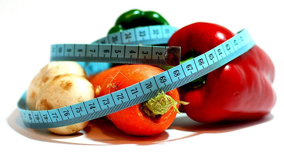 Picture of fruits and vegetables.