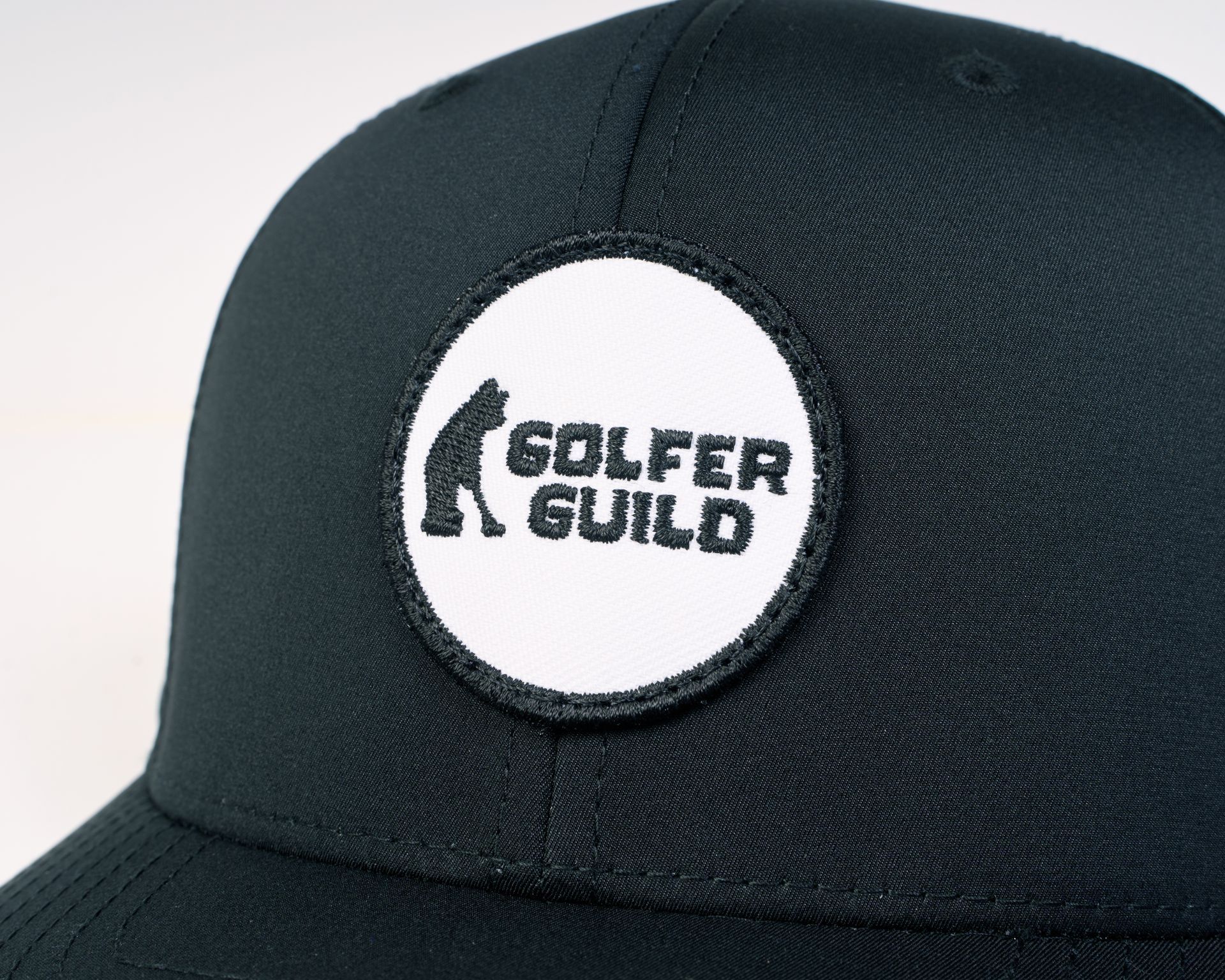 Golfer Guild Performance Rope Hat with signature golfing animal logo by Jonas Claesson.