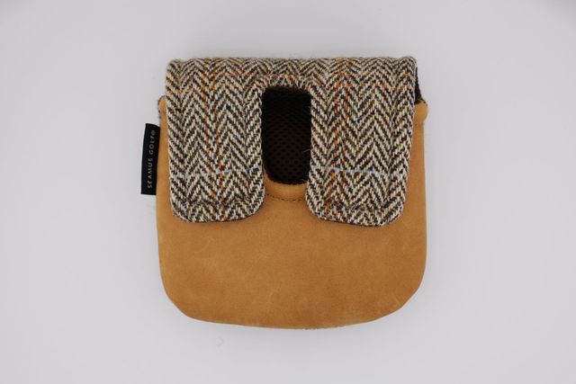 Harris Tweed Center Shaft Mallet Putter Headcover