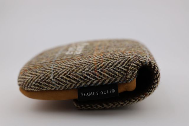 Harris Tweed Center Shaft Mallet Putter Headcover