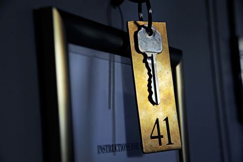 A Key Hanging From A Keychain With The Number 41 On It - Bolingbrook, IL - Master Locksmithing Inc
