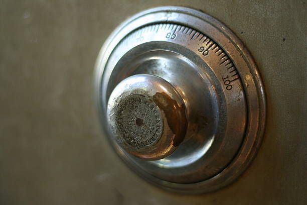 A Close Up Of A Combination Lock On A Safe - Bolingbrook, IL - Master Locksmithing Inc