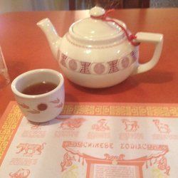 Photo of Tea Pot and Cup of Hot Tea