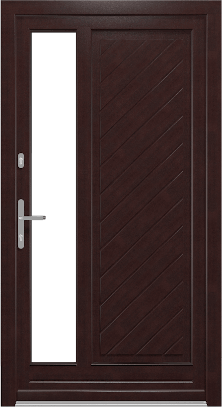 porta in legno scuro
