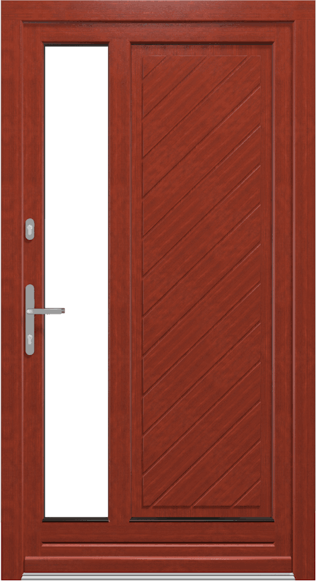 porta in legno moderna