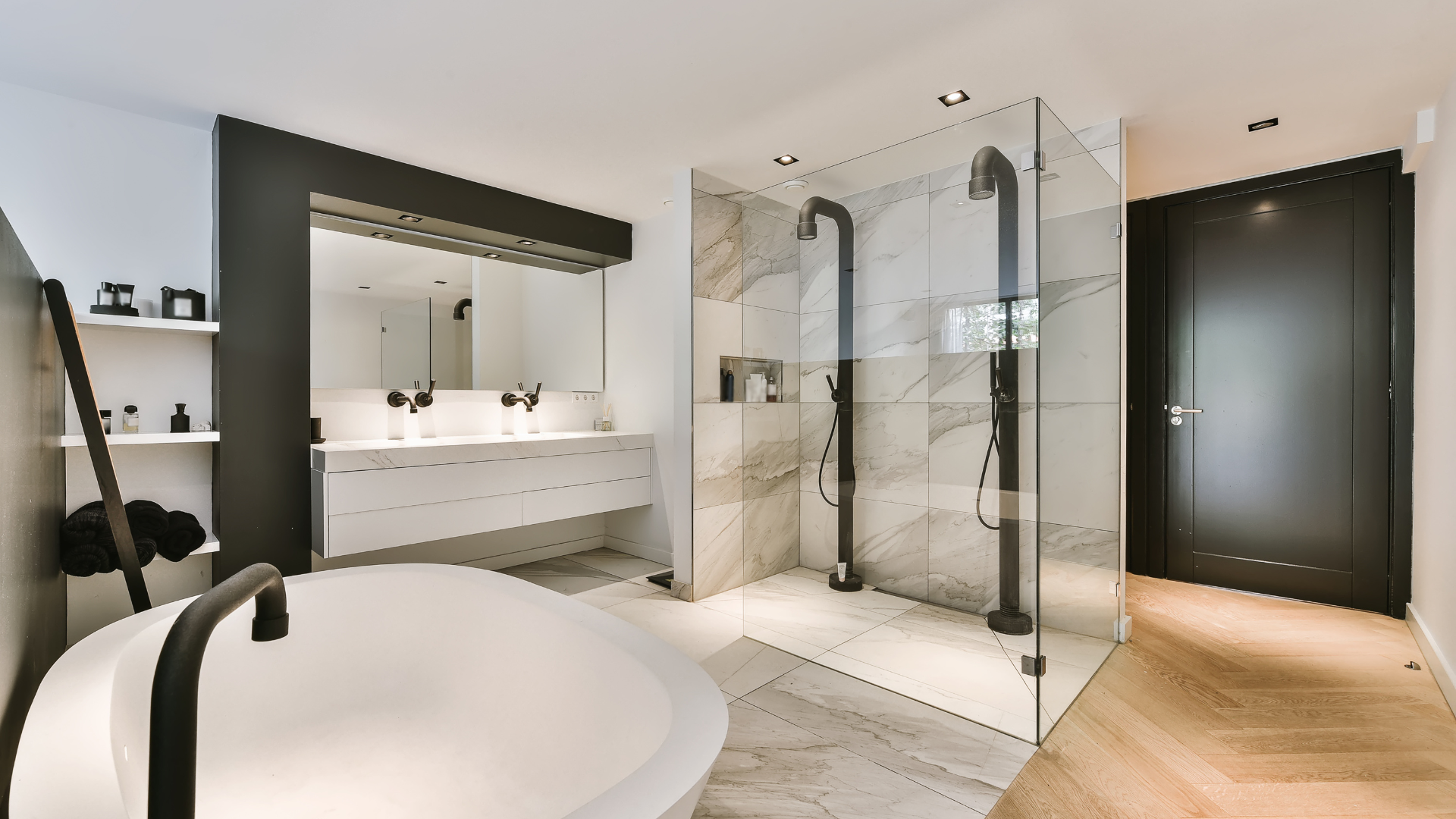 A bathroom with a toilet , sink , and bathtub.