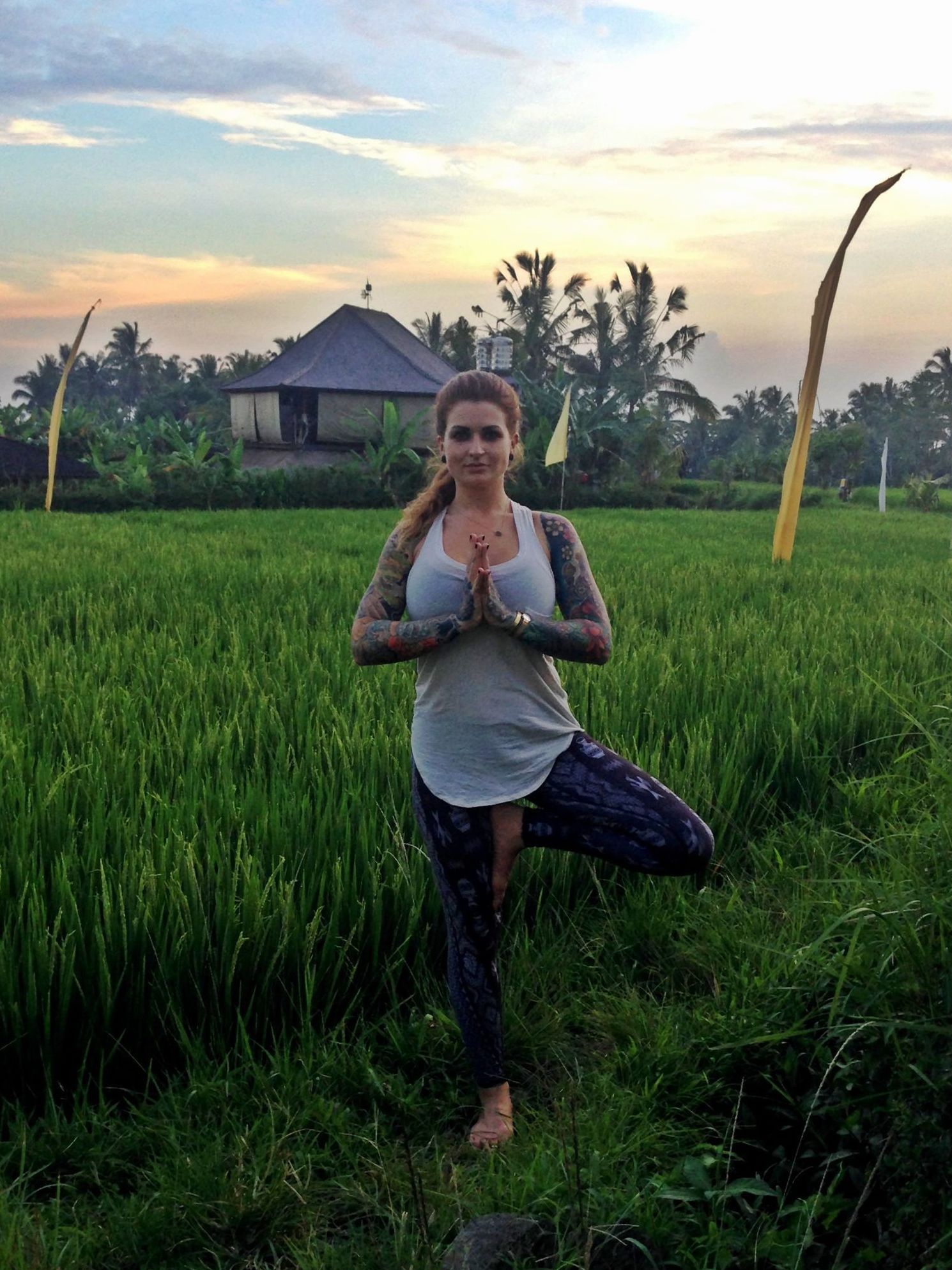 Liz in Bali, Indonesia