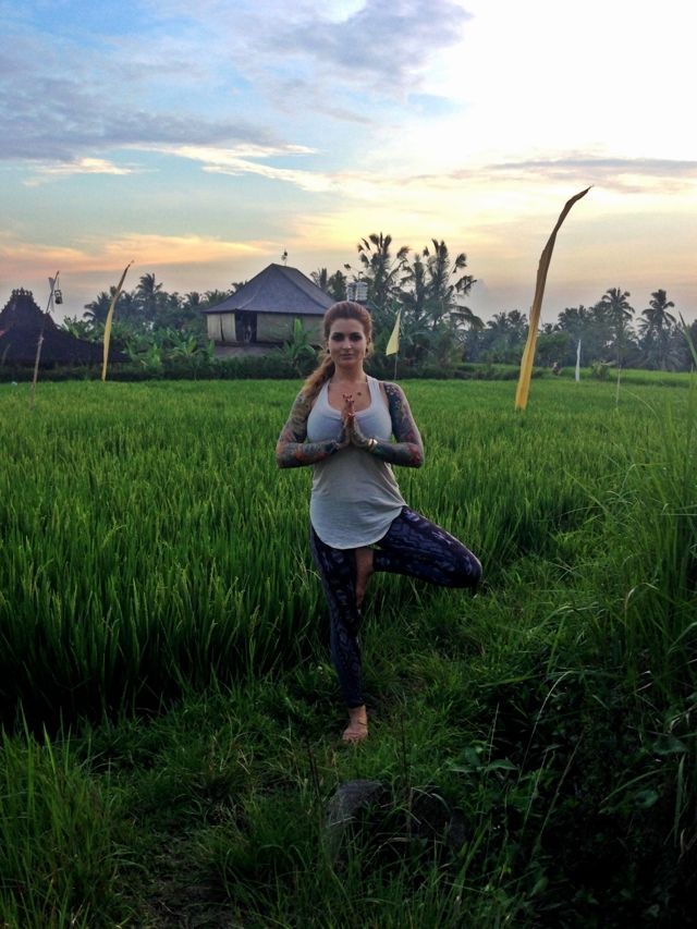 Liz in Bali, Indonesia