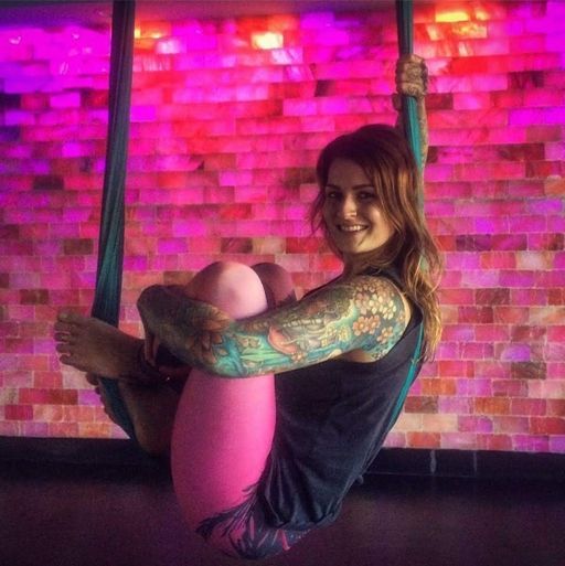 Liz at Ritual Yoga Arts in Newport Beach