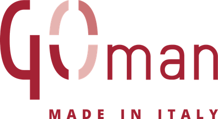 Logo di Goman con la scritta 