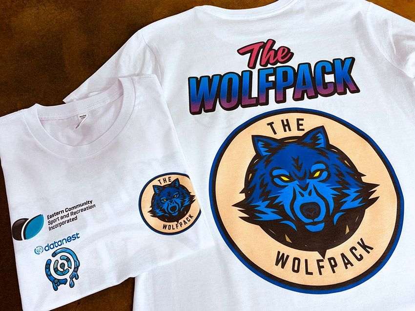 white tshirt printing