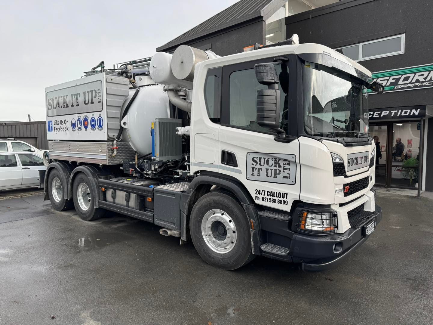 Truck wrap by Transform Graphics