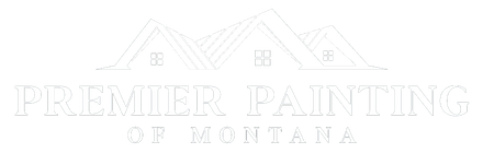 A white logo with a line drawing of three house roofs above the text