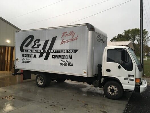 Truck Service—Gutter Contractors in Nortonville, KY