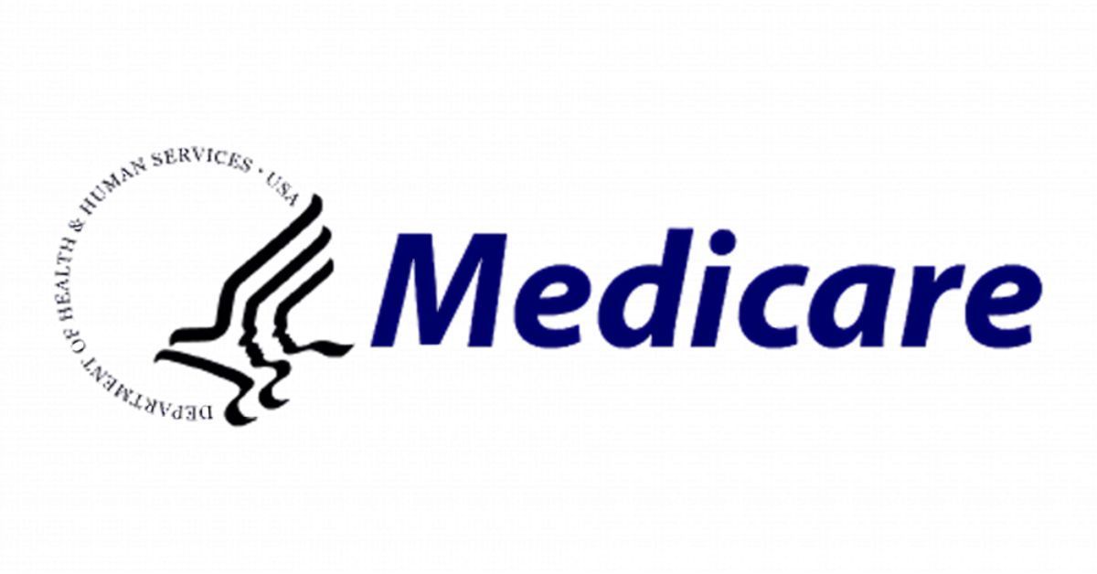 The Medicare logo for the Department of Health and Human Services.