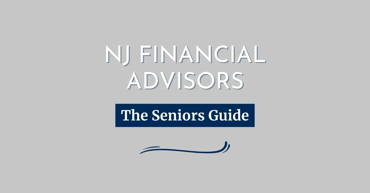 seniors' Guide to NJ financial advisors cover graphic