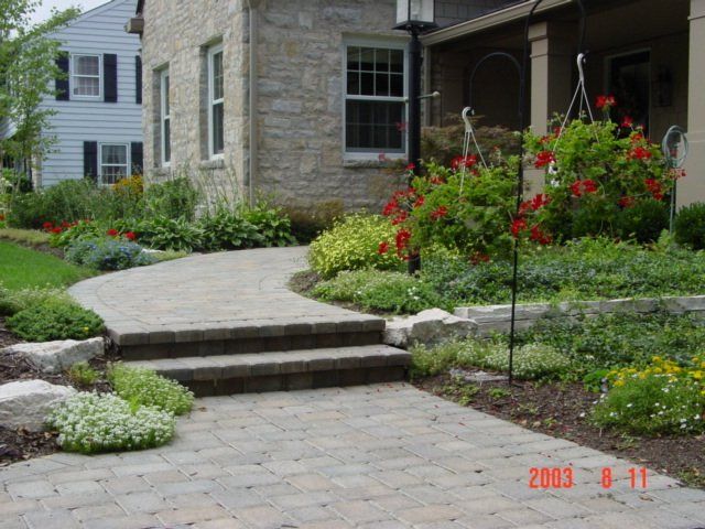 Mini Stair Path — Columbus, OH — Scioto Landscaping
