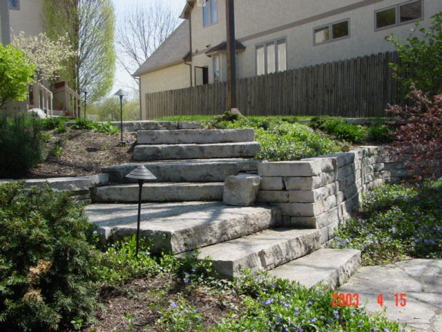 Stair Path on Garden — Columbus, OH — Scioto Landscaping