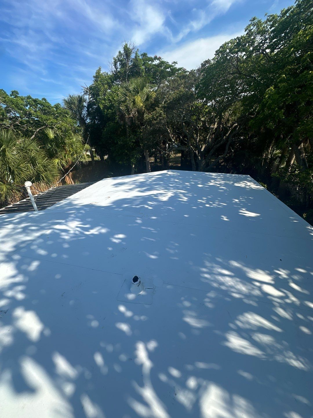 TPO installed on a residential house