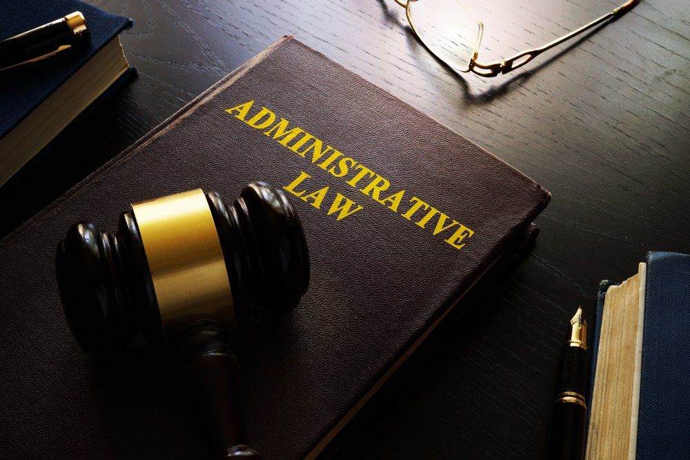 Book of Administrative Law and Gavel — Reno, NV — the Law Offices of Charles Zeh Law Offices Esq