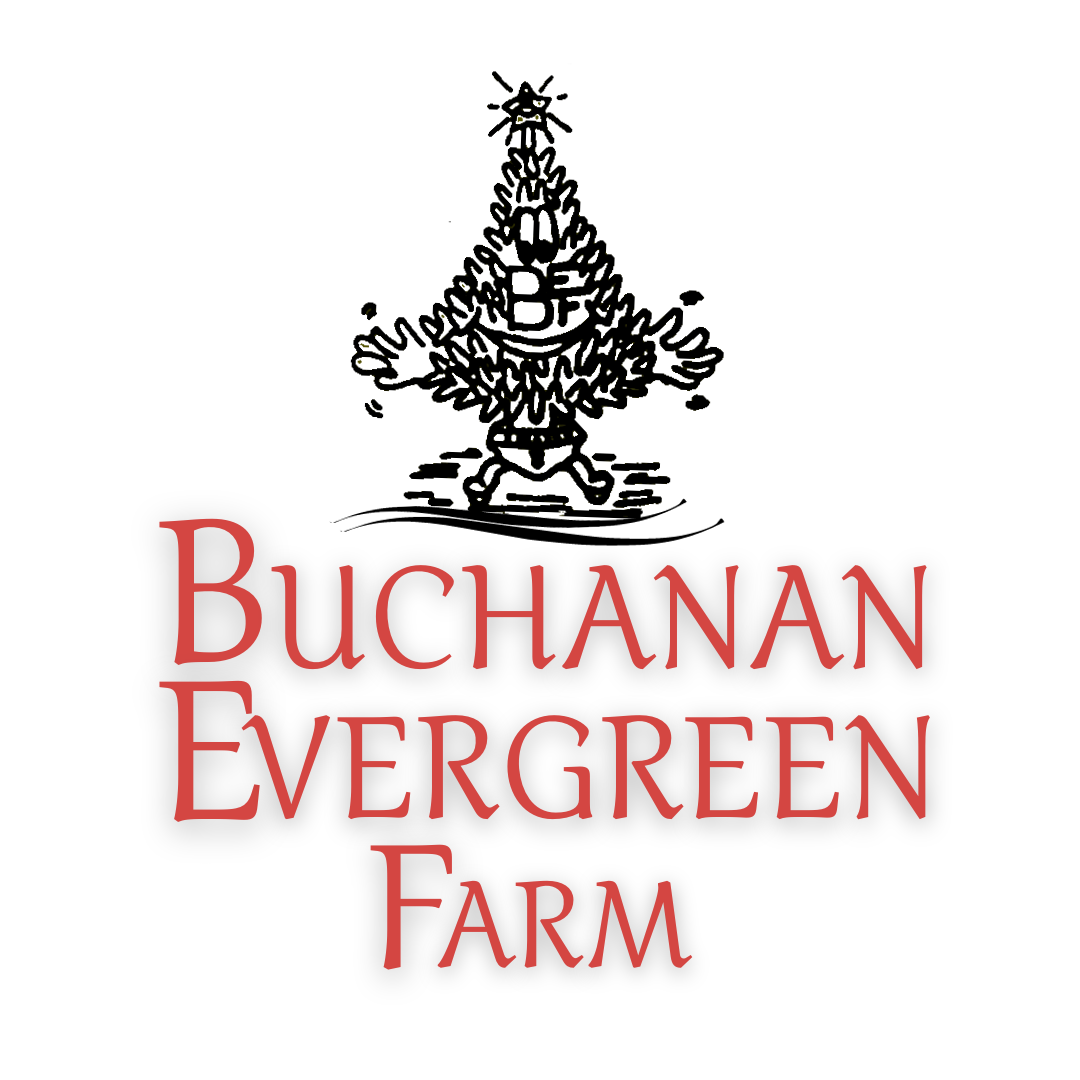 Buchanan Evergreen Farms logo