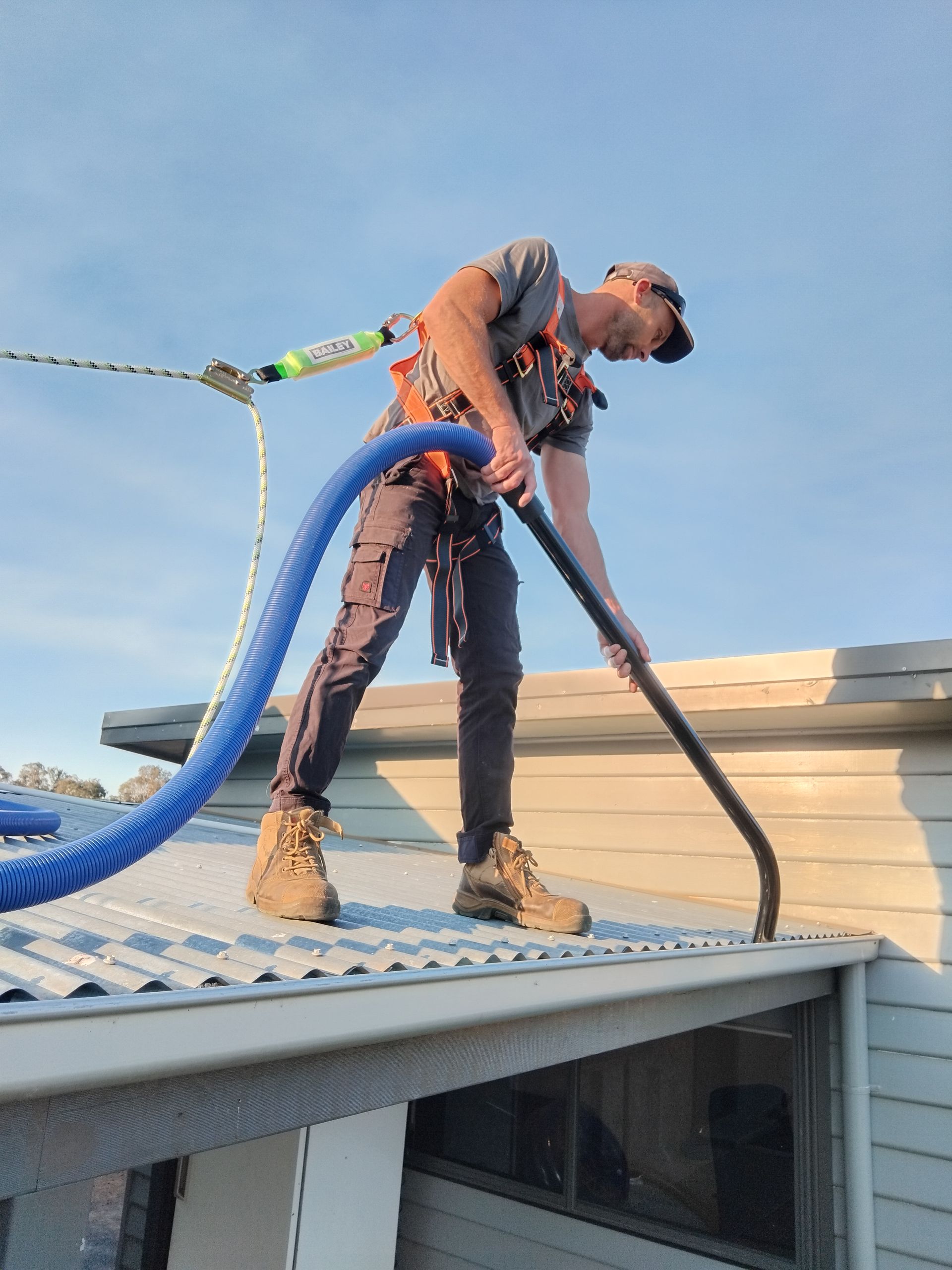 Professional gutter cleaning
