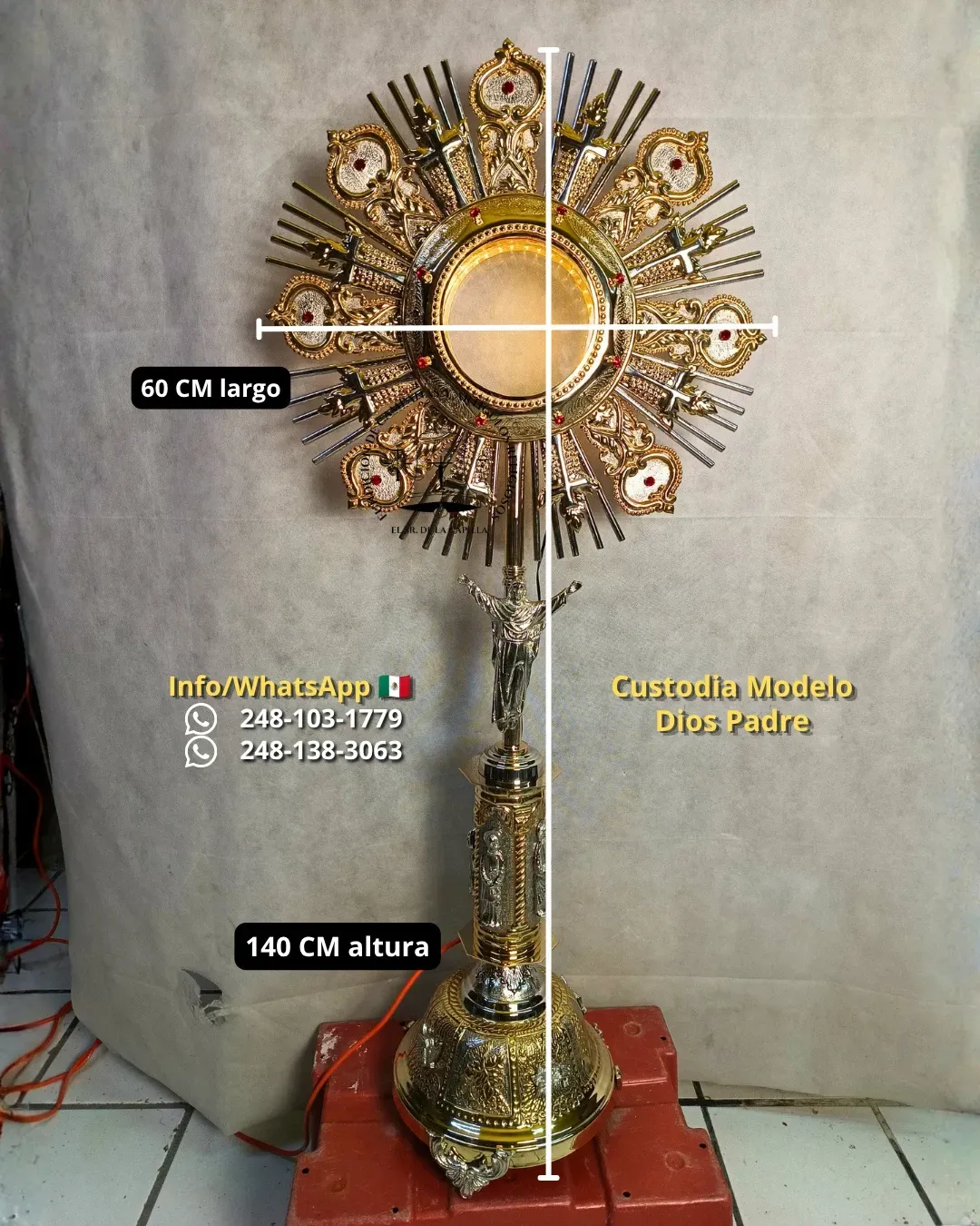 Custodia Dios Padre 140 CM
