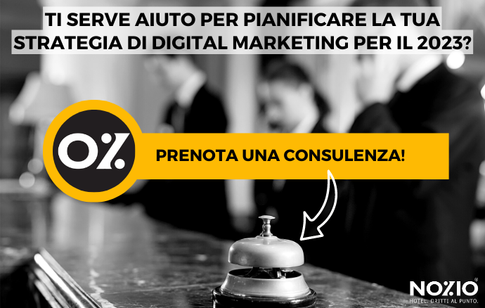 Annuncio per supporto alla strategia di marketing digitale.