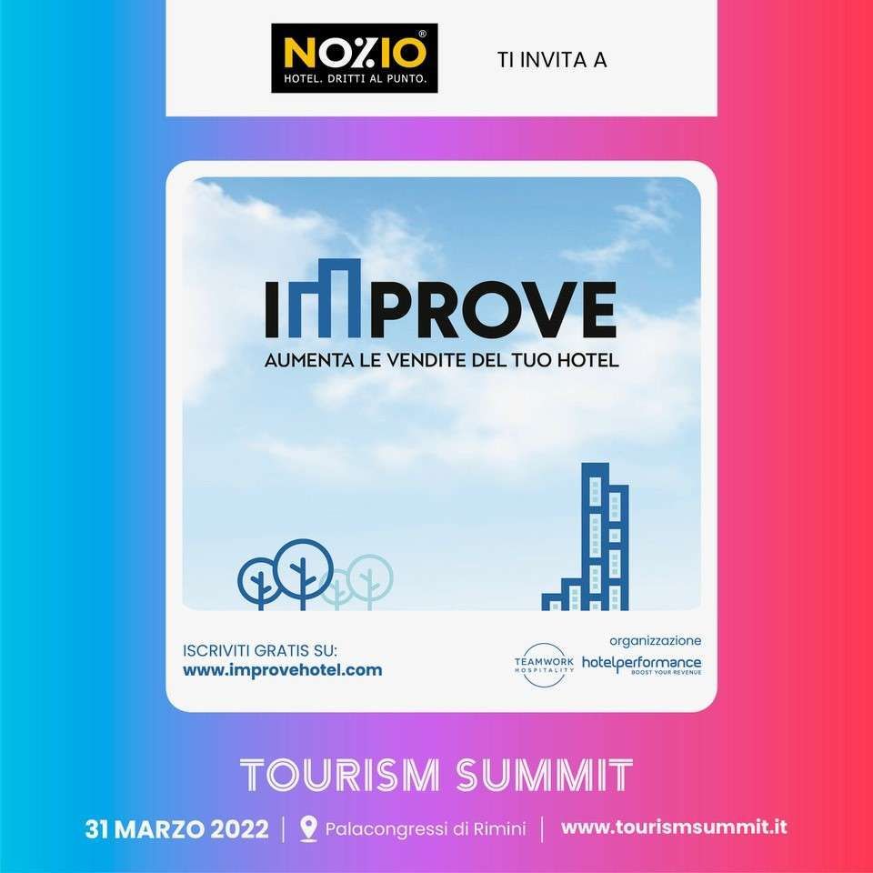 Manifesto promozionale per il summit turistico