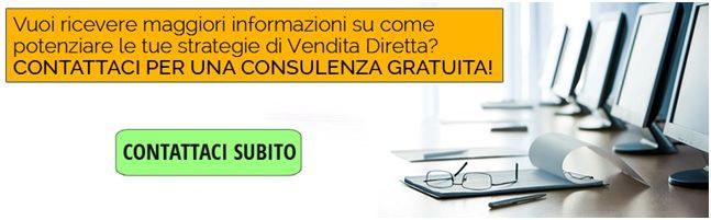 Banner giallo con testo, pulsante verde con testo 