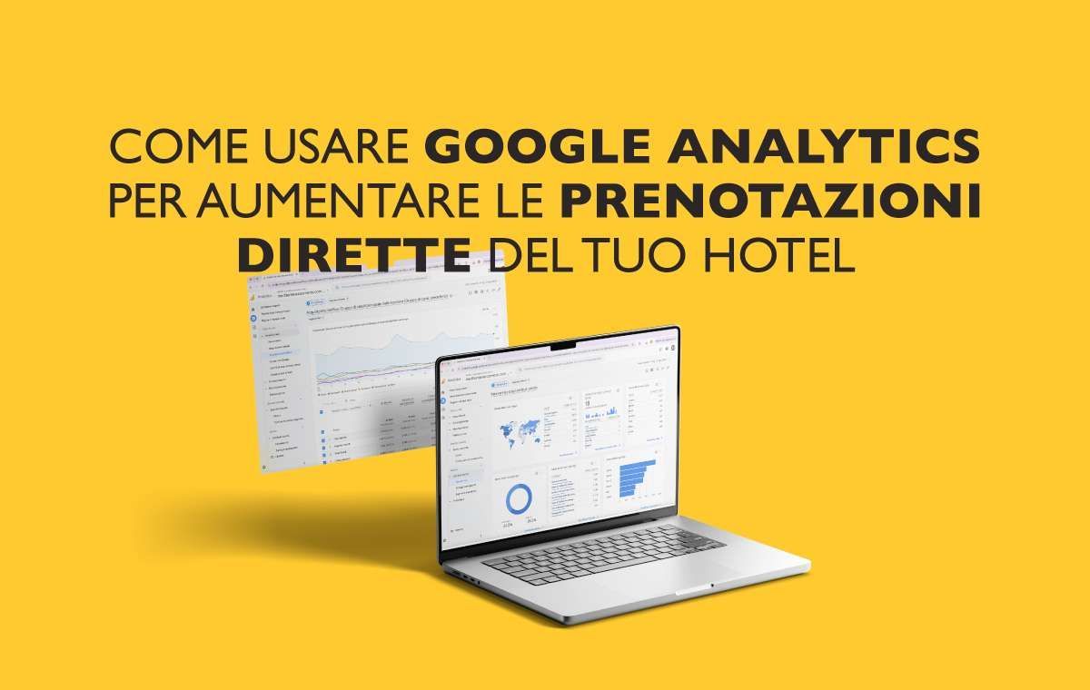 Computer portatile e grafici con il testo: 