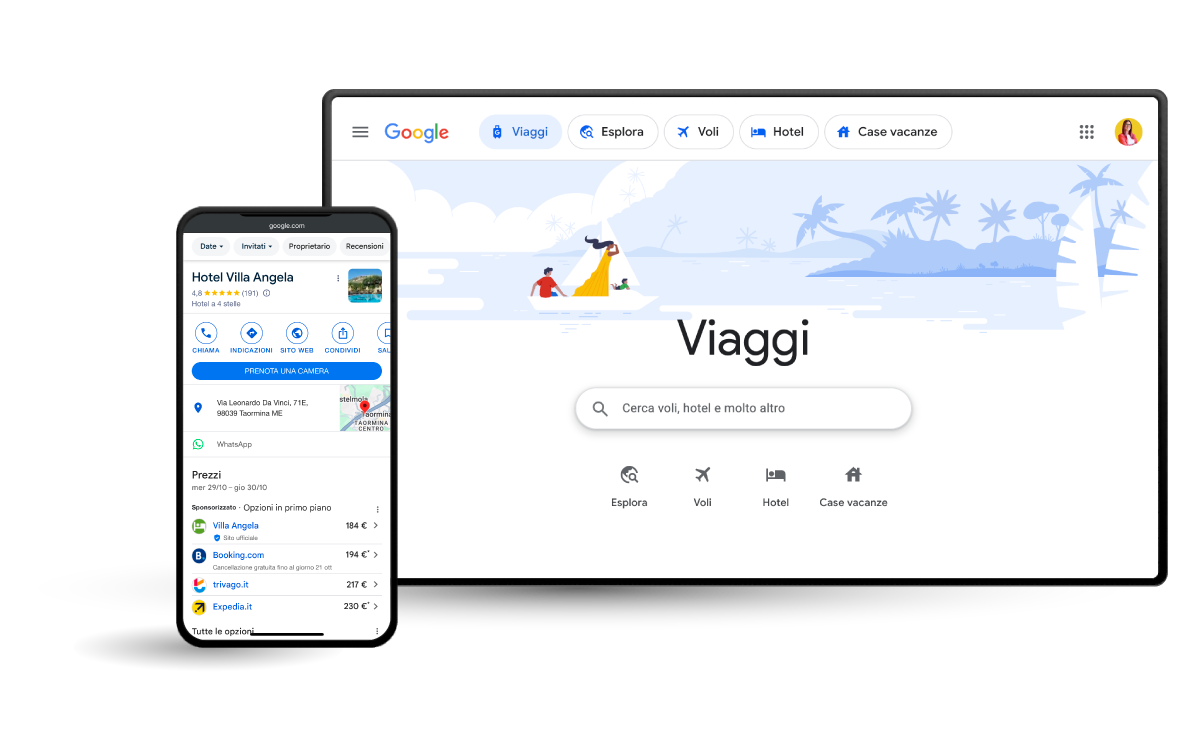 Gestione ottimizzata Google Business Profile Hotel
