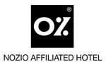Logo in bianco e nero per l'hotel
