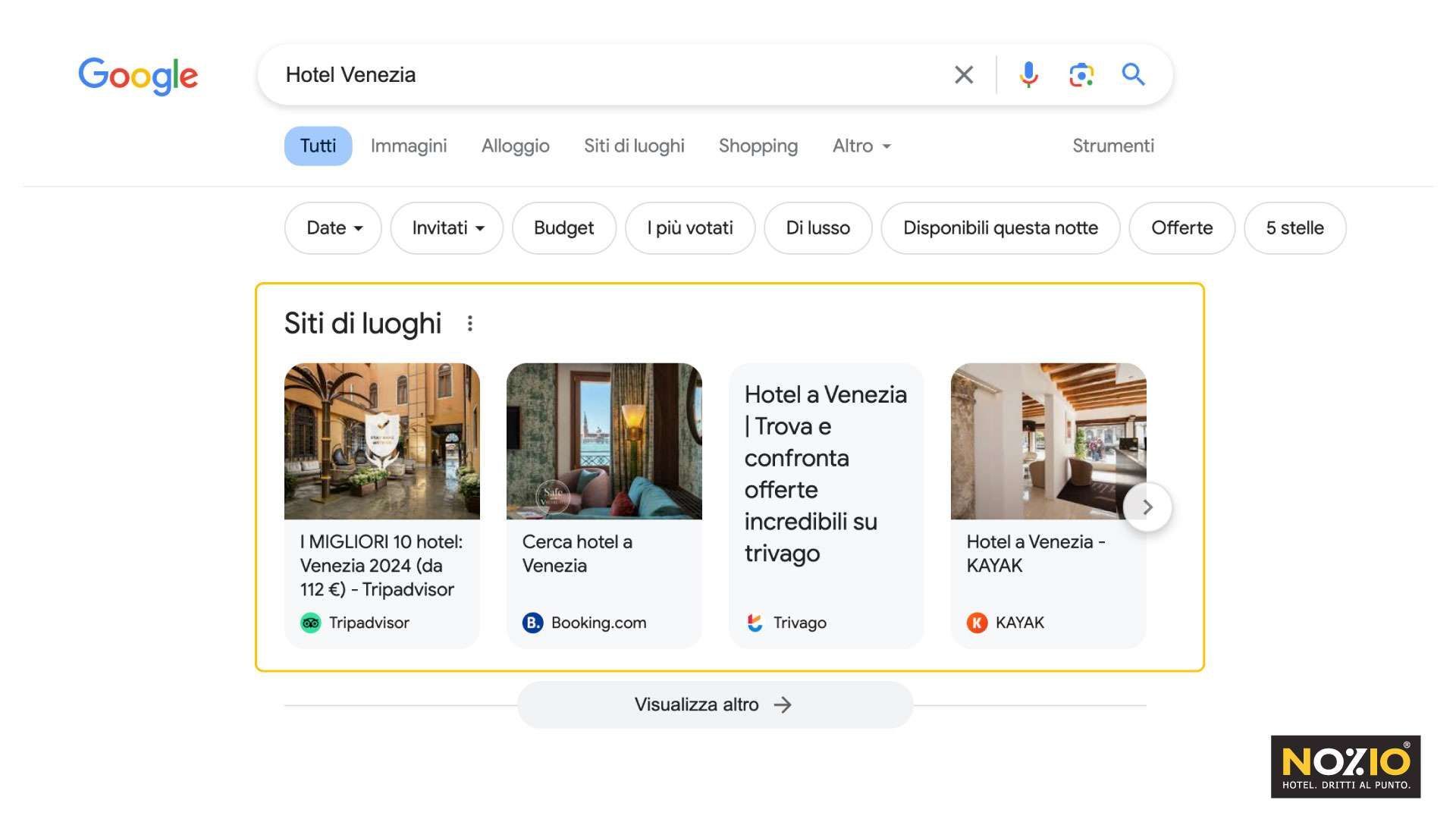 Risultati di ricerca Google per