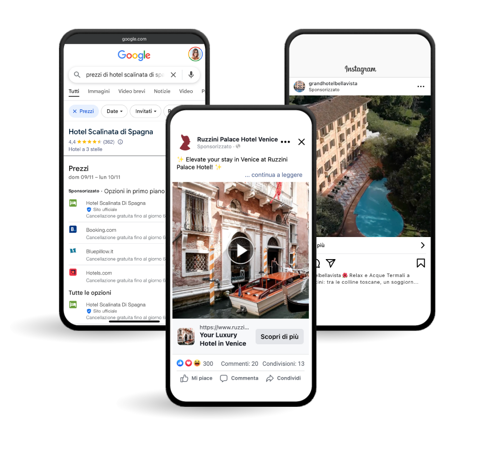 campagne pubblicitarie per hotel