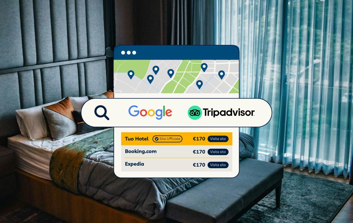 Pubblicità sui metamotori per hotel: confronto tariffe e click verso il Sito Ufficiale nei risultati