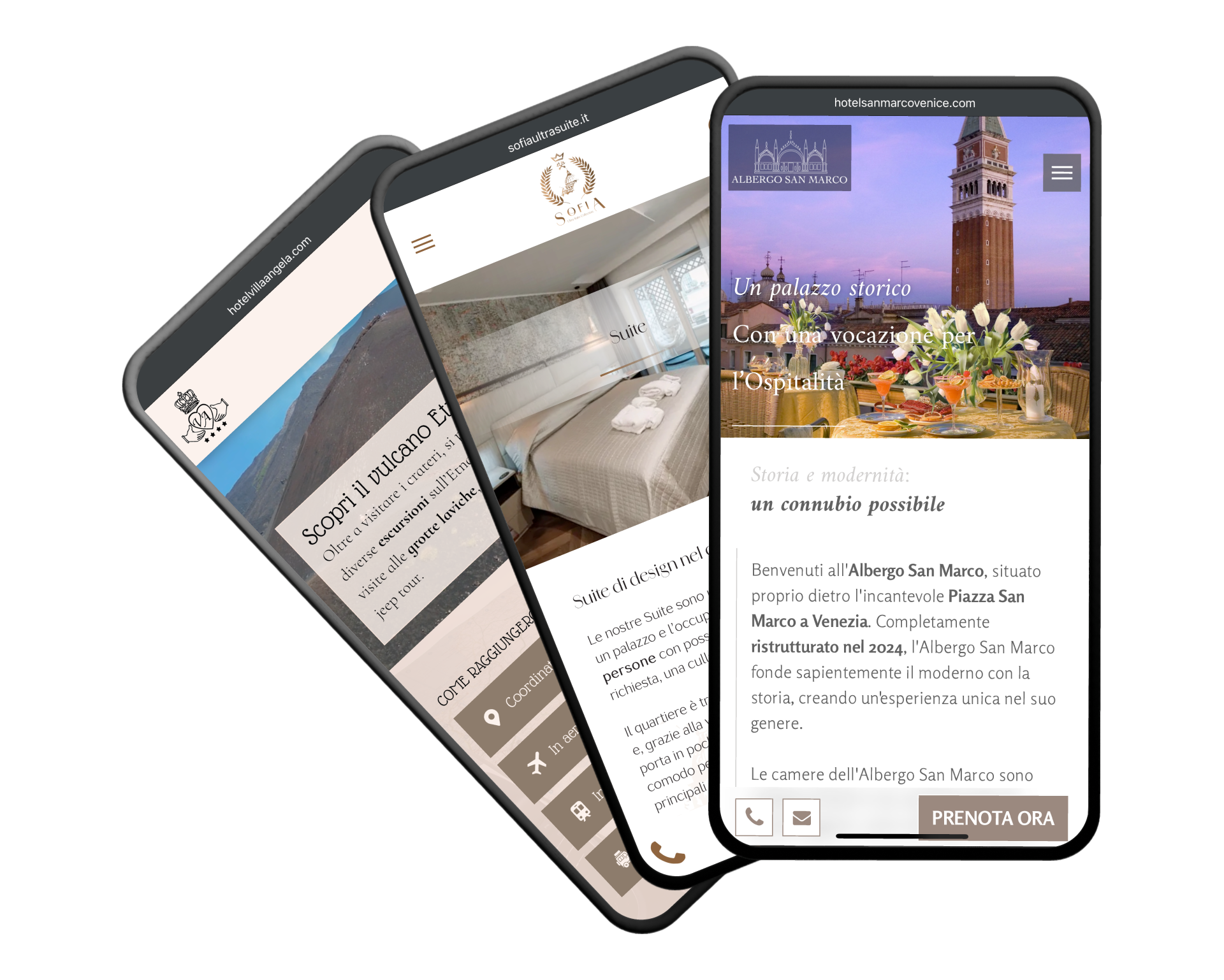 Concierge digitale per hotel basato su AI con accesso via QR code, in 5 lingue