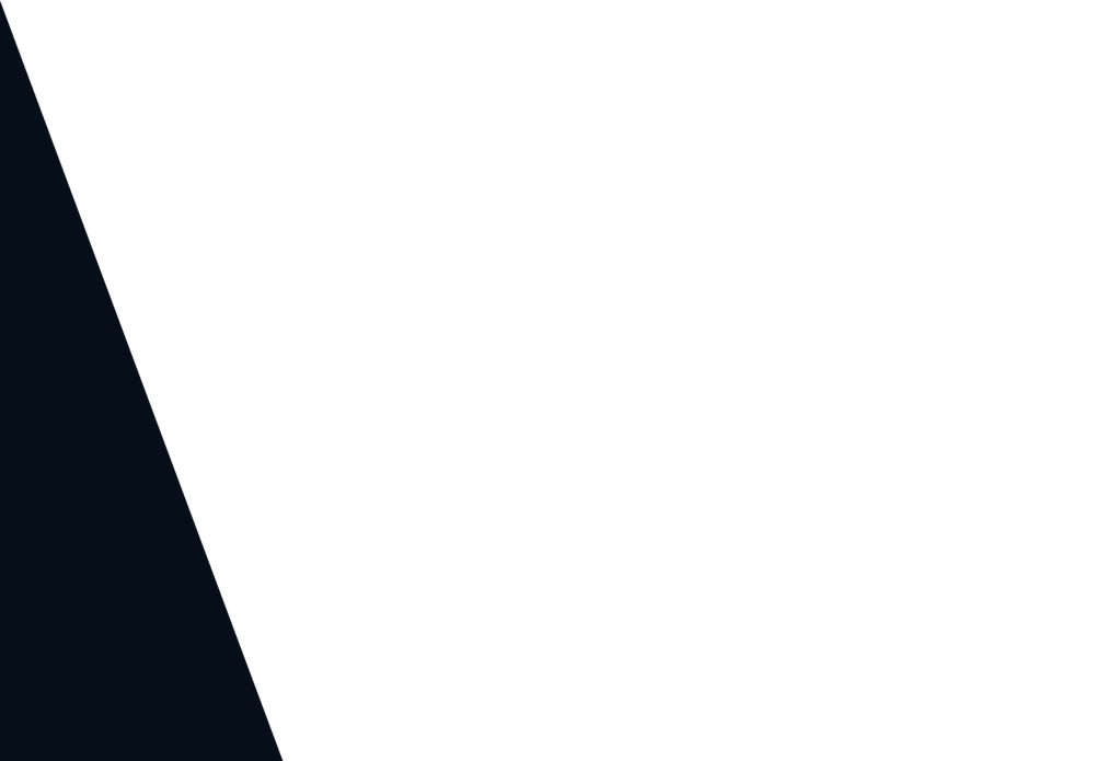 Abstract white background with a dark navy diagonal shape in the lower-left corner
